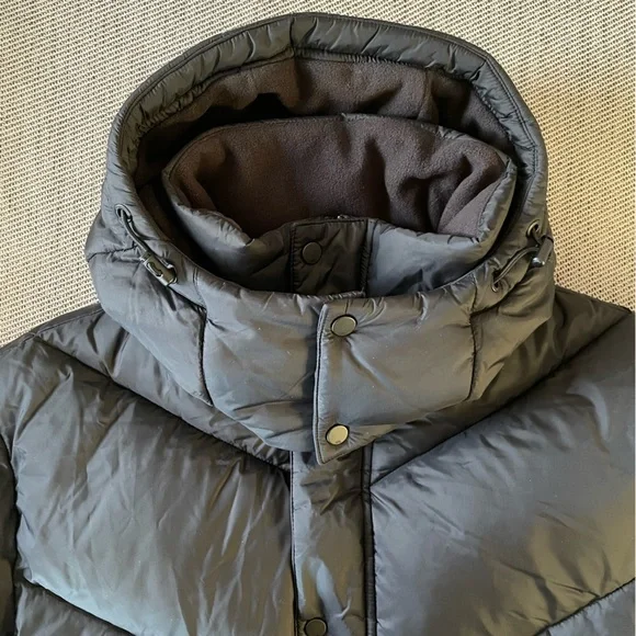 NEW ALO Gold Rush Puffer Trench Long Coat Jacket | US M Unisex - Picture 8 of 13